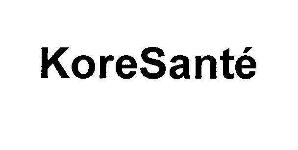 Mẫu nhãn hiệu KoreSanté
