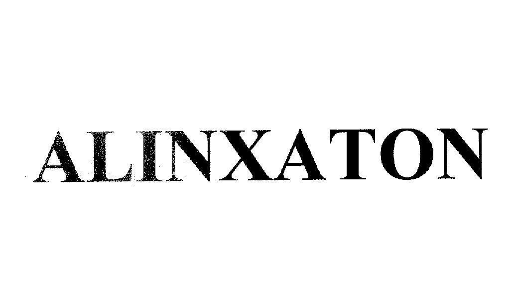 Mẫu nhãn hiệu ALINXATON
