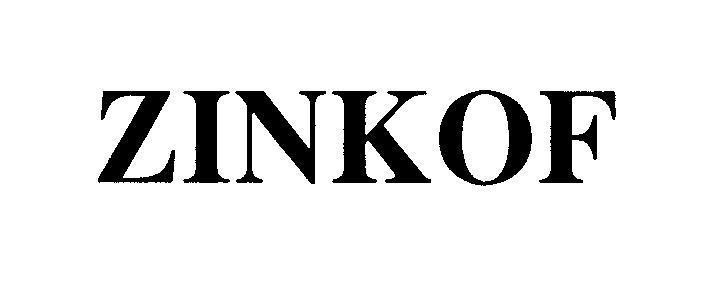 Mẫu nhãn hiệu ZINKOF