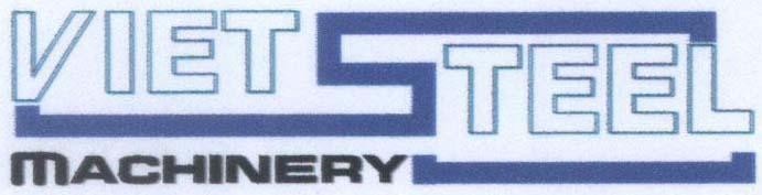Mẫu nhãn hiệu VIET STEEL MACHINERY