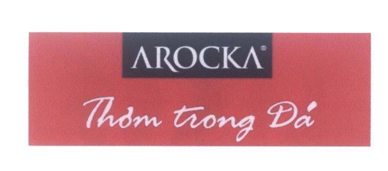 Mẫu nhãn hiệu AROCKA Thơm trong Đá