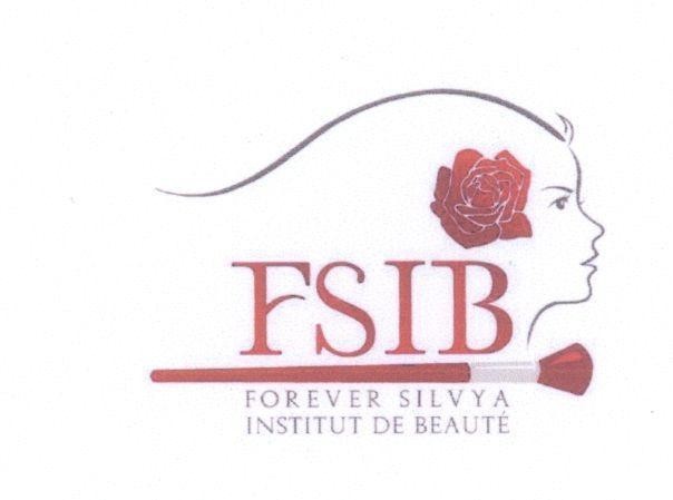 Mẫu nhãn hiệu FSIB FOREVER SILVYA INSTITUT DE BEAUTE