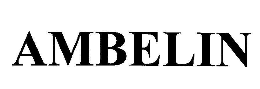 Mẫu nhãn hiệu AMBELIN