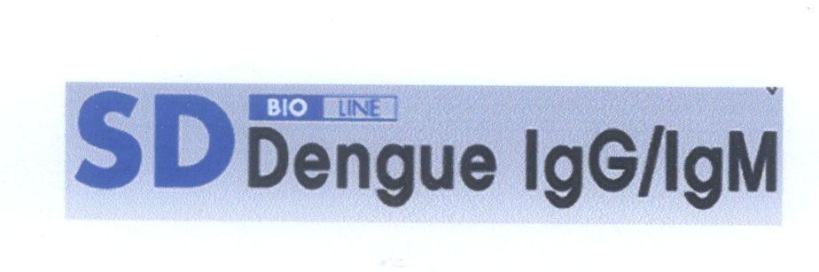 Mẫu nhãn hiệu SD BIO LINE Dengue IgG/IgM