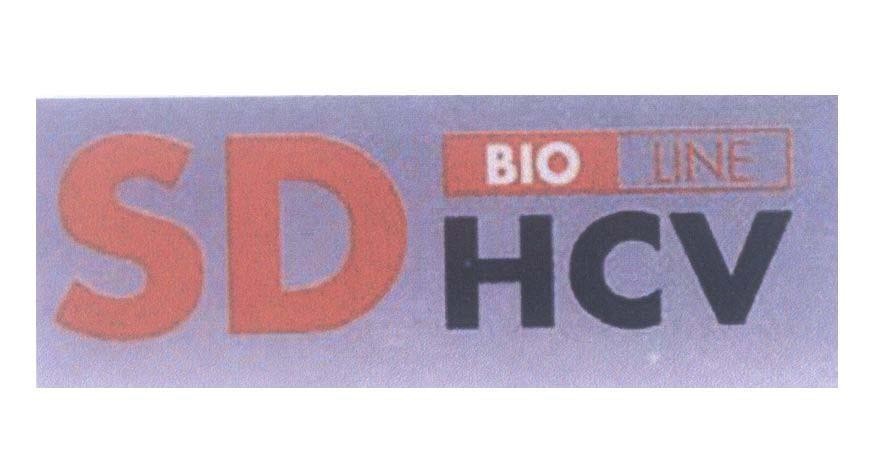 Mẫu nhãn hiệu SD HCV BIO LINE