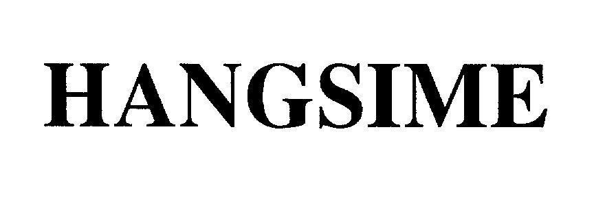 Mẫu nhãn hiệu HANGSIME