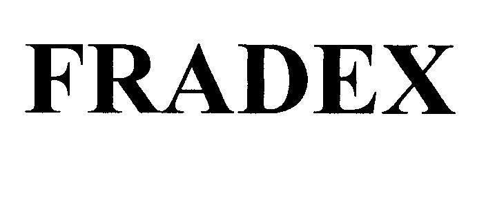 Mẫu nhãn hiệu FRADEX