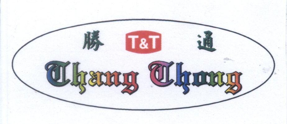 Mẫu nhãn hiệu T&T Thang Thong [thắng thông]