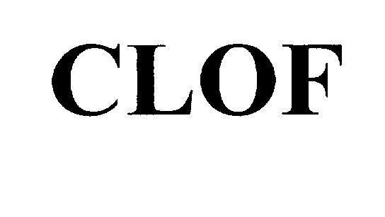 Mẫu nhãn hiệu CLOF