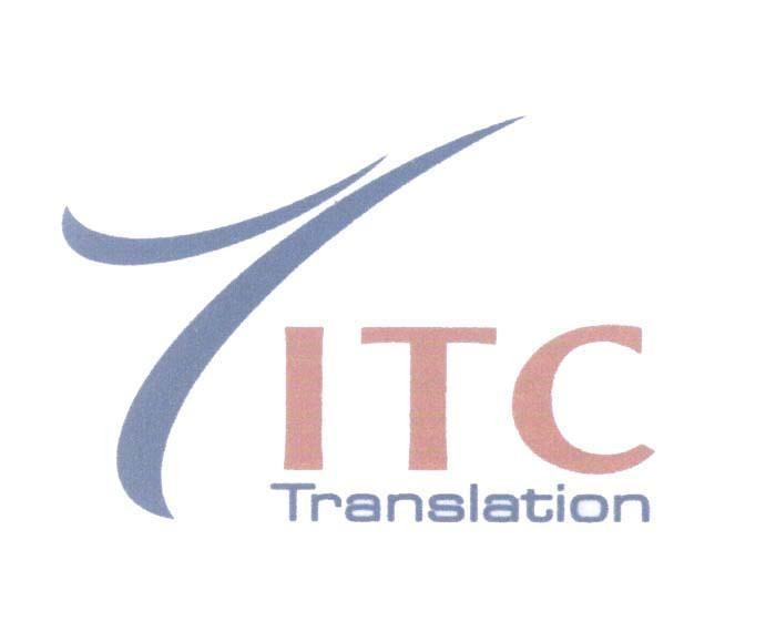 Mẫu nhãn hiệu ITC Translation
