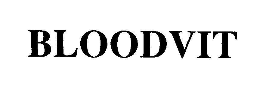 Mẫu nhãn hiệu BLOODVIT