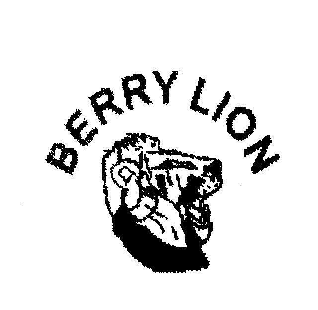 Mẫu nhãn hiệu BERRY LION