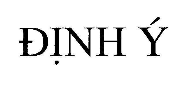 Mẫu nhãn hiệu Định ý