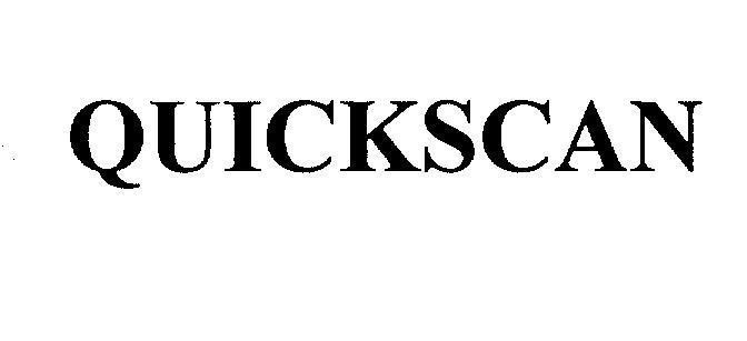 Mẫu nhãn hiệu QUICKSCAN