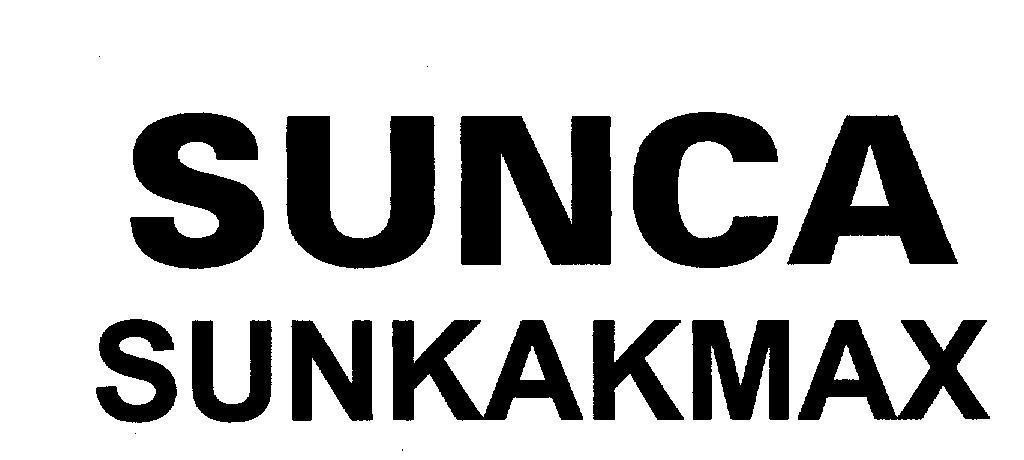 Mẫu nhãn hiệu SUNCA SUNKAKMAX
