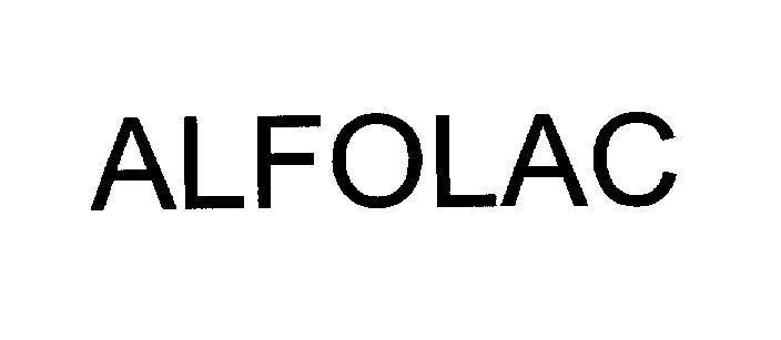 Mẫu nhãn hiệu ALFOLAC