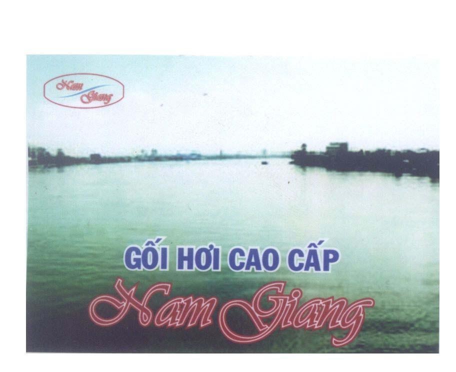 Mẫu nhãn hiệu Gối Hơi Cao Cấp Nam Giang