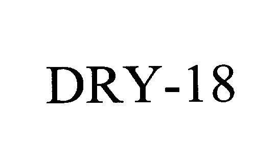 Mẫu nhãn hiệu DRY-18