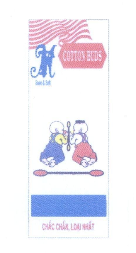 Mẫu nhãn hiệu M F COTTON BUDS Save & Solf, Chắc Chắn Loại Nhất