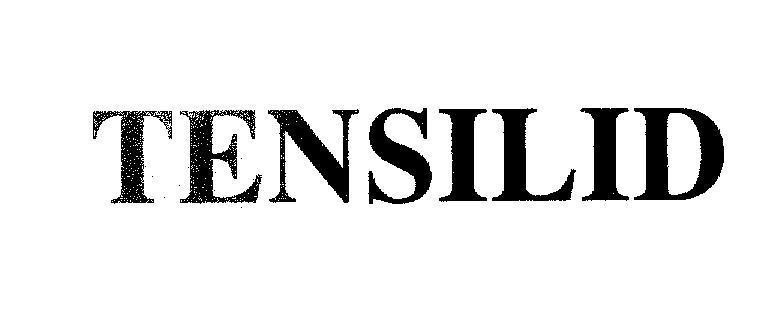 Mẫu nhãn hiệu TENSILID