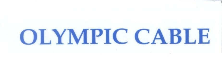Mẫu nhãn hiệu OLYMPIC CABLE