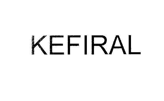 Mẫu nhãn hiệu KEFIRAL