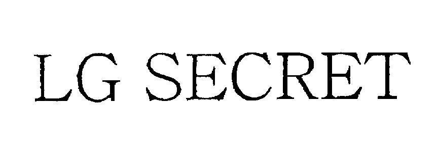 Mẫu nhãn hiệu LG SECRET
