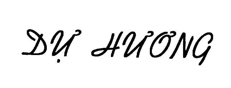 Mẫu nhãn hiệu Dự Hương
