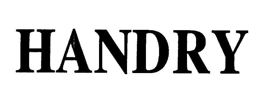 Mẫu nhãn hiệu HANDRY