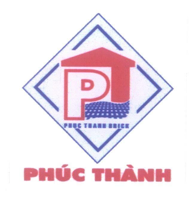 Mẫu nhãn hiệu PT Phúc Thành PHUC THANH BRICK