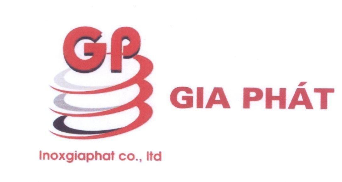 Mẫu nhãn hiệu GP Gia Phát Inoxgiaphat co., ltd
