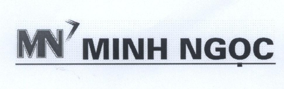 Mẫu nhãn hiệu MN Minh Ngọc