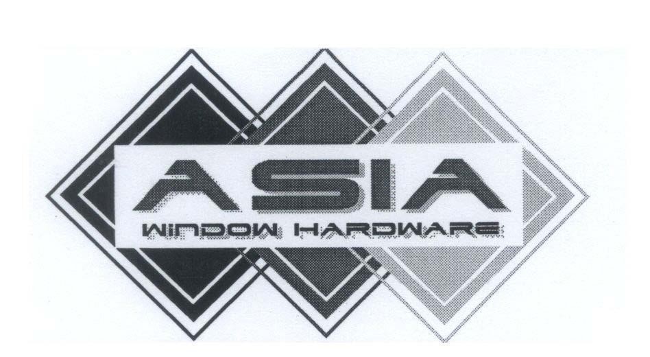 Mẫu nhãn hiệu ASIA WINDOW HARDWARE