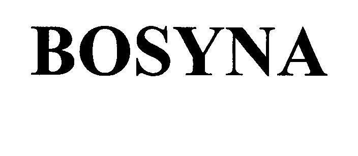 Mẫu nhãn hiệu BOSYNA