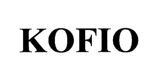 Mẫu nhãn hiệu KOFIO