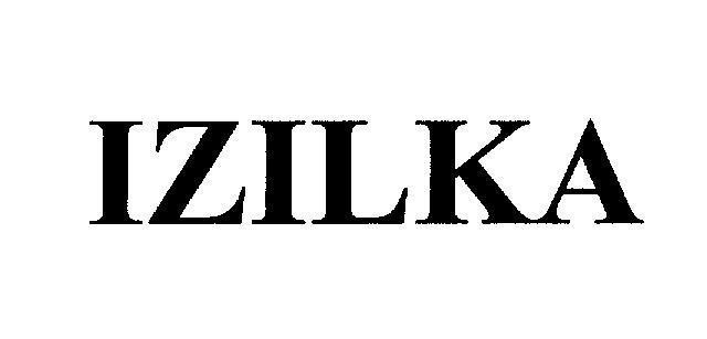Mẫu nhãn hiệu IZILKA