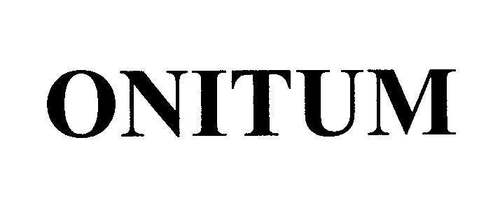 Mẫu nhãn hiệu ONITUM