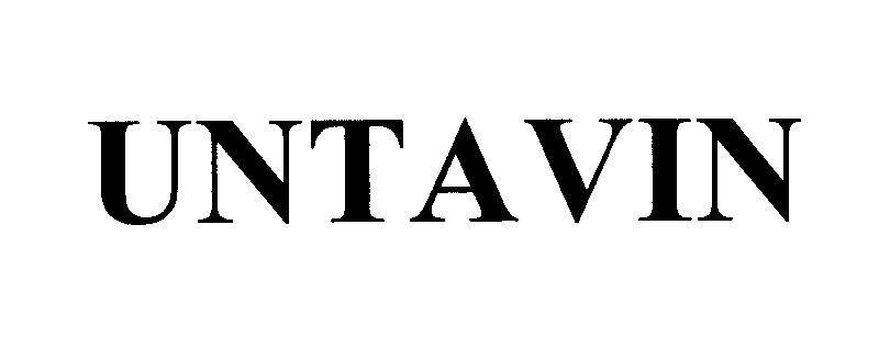 Mẫu nhãn hiệu UNTAVIN