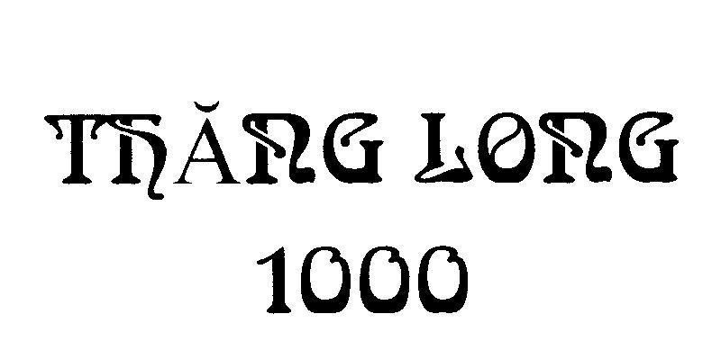 Mẫu nhãn hiệu Thăng Long 1000