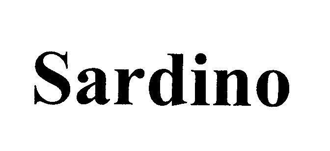 Mẫu nhãn hiệu Sardino