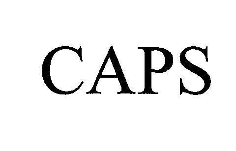Mẫu nhãn hiệu CAPS