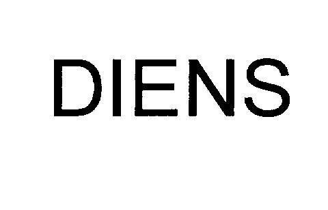 Mẫu nhãn hiệu DIENS