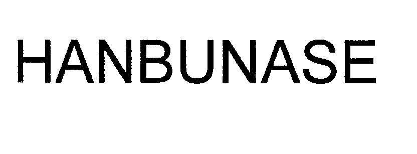 Mẫu nhãn hiệu HANBUNASE