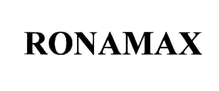 Mẫu nhãn hiệu RONAMAX