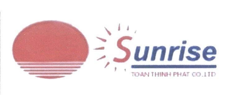 Mẫu nhãn hiệu Sunrise TOAN THINH PHAT CO.,LTD