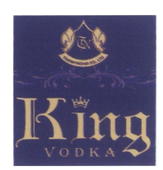 Mẫu nhãn hiệu King T N TN THANH NGHIA CO., LTD VODKA