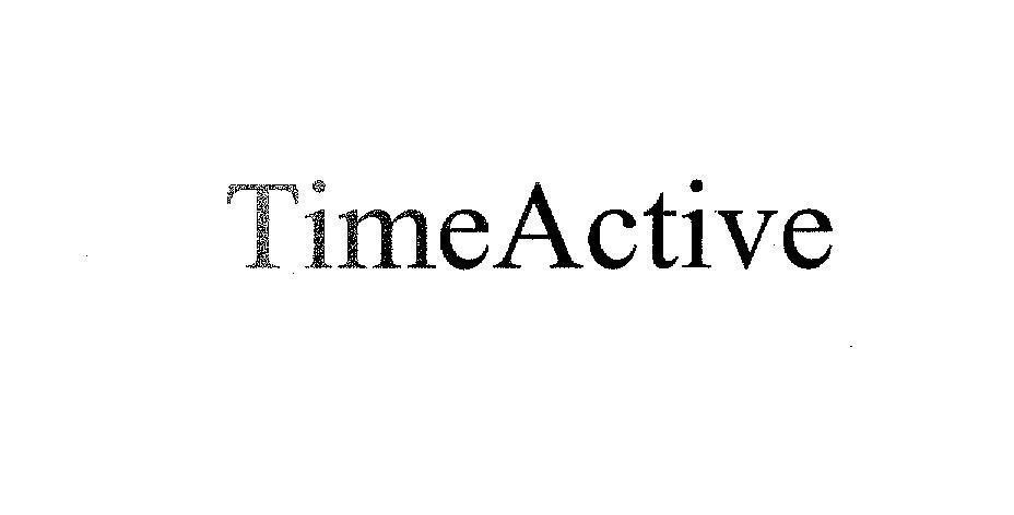 Mẫu nhãn hiệu TimeActive