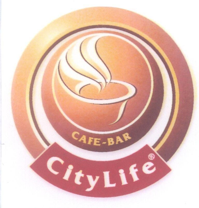 Mẫu nhãn hiệu City Life CAFE-BAR