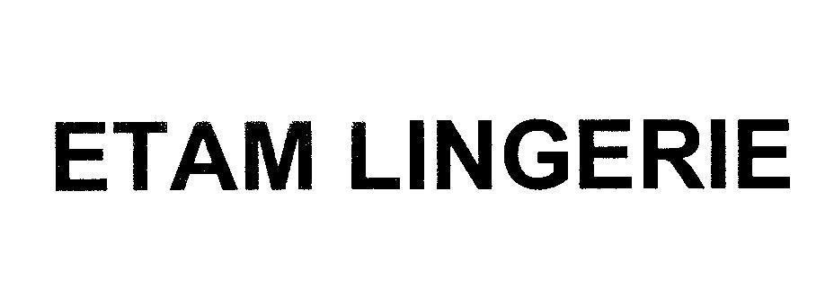 Mẫu nhãn hiệu ETAM LINGERIE