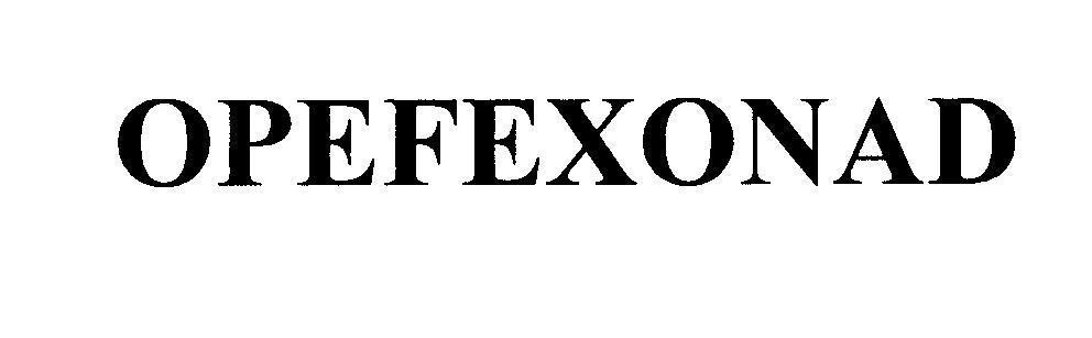 Mẫu nhãn hiệu OPEFEXONAD